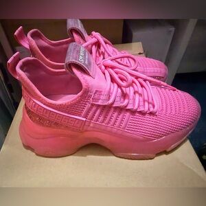 Steve Madden Maxima Sneakers – Hot Pink, Size 6½ – Excellent Condition w/ Box